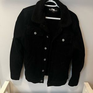 Black corduroy jacket